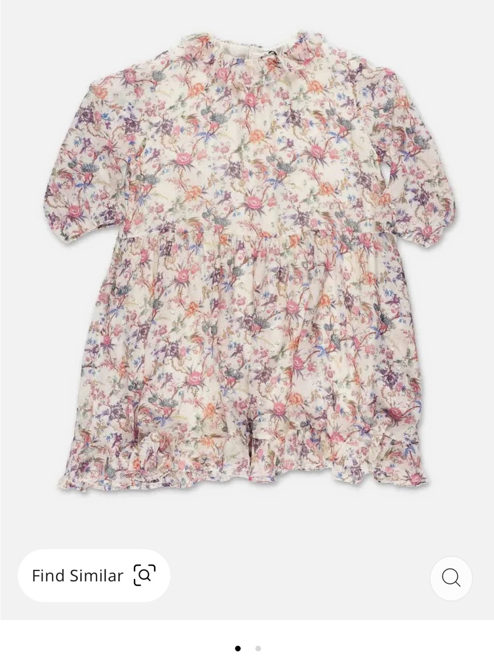 Bonpoint floral dress size 6
